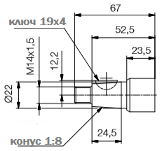 ВалE насосов серии PLAN Roquet 